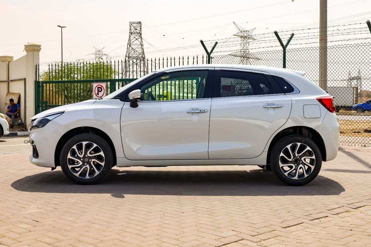 سوزوكي بالينو 2026 GLX – 1.5L Petrol | 360° View | 6 Airbags | Export Only | Best Price