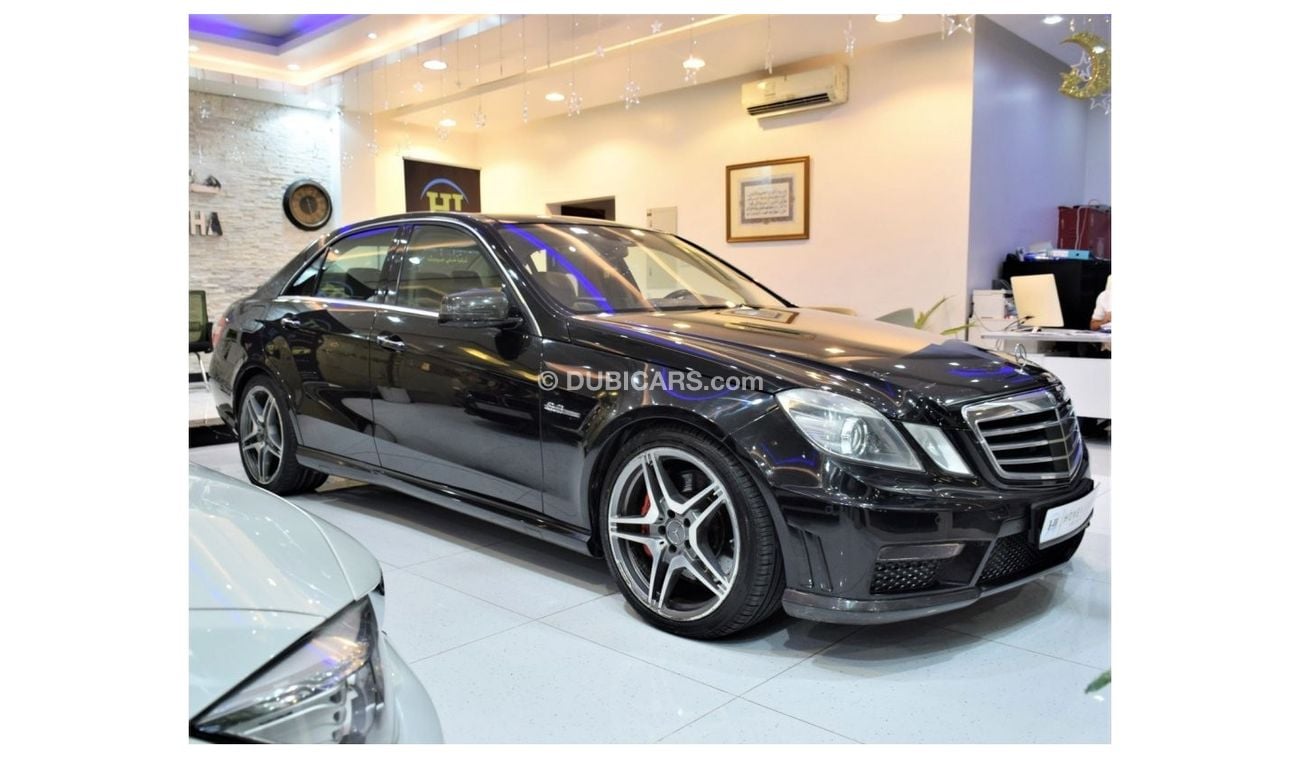 Mercedes-Benz E 63 AMG Mercedes Benz E63 AMG 2010 Model!! in Black Color! GCC