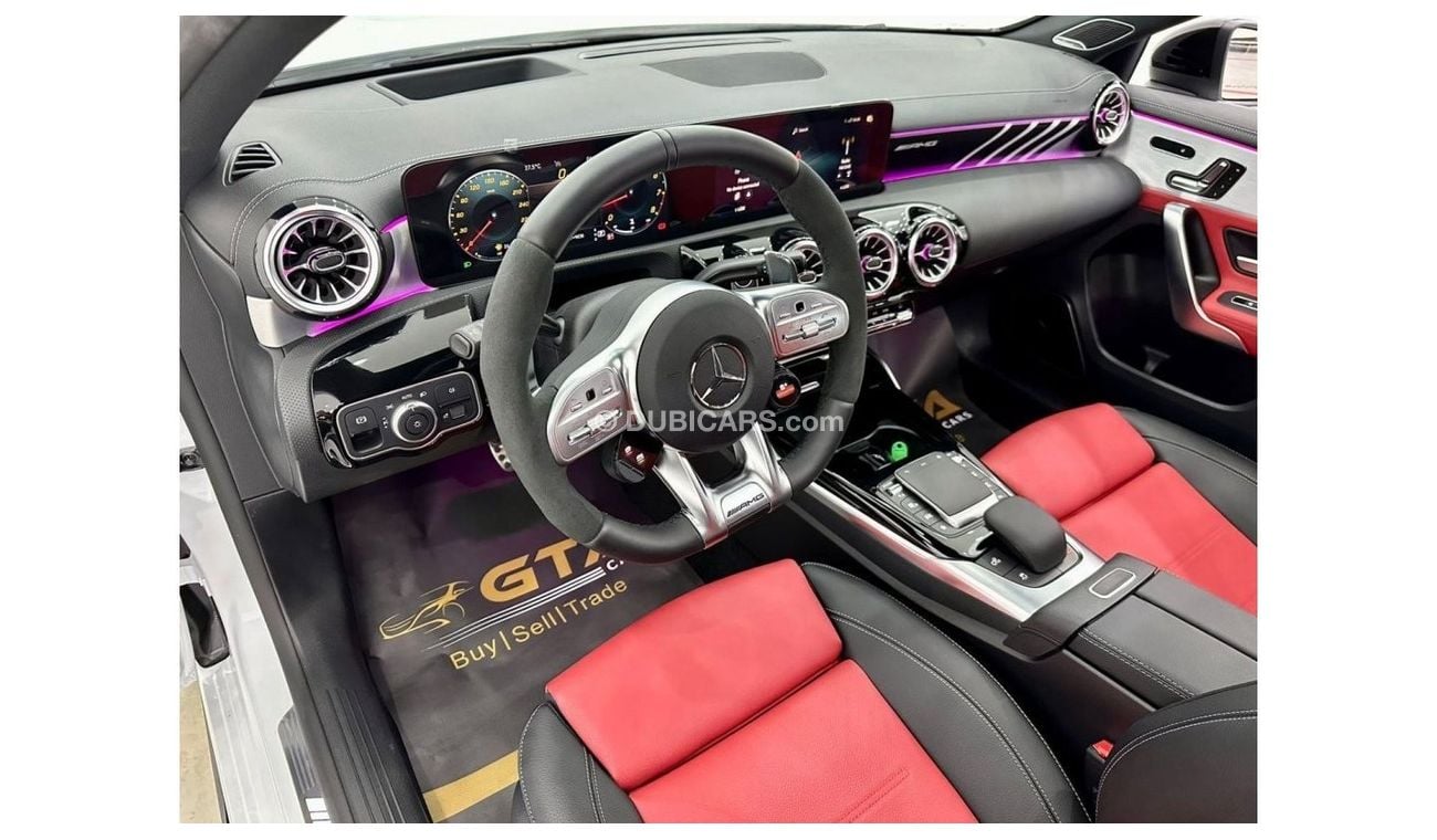 مرسيدس بنز A 45 AMG 2022 Mercedes-Benz A45 S AMG 4MATIC+ Aerodynamics package, Mercedes Warranty, GCC