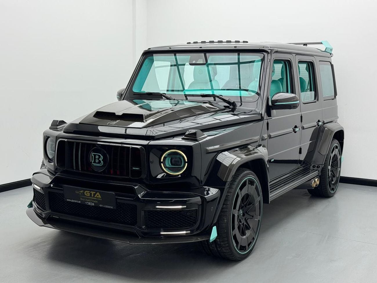 Mercedes-Benz G 63 AMG Std 4.0L 2019 Mercedes-Benz G63 AMG, G900 Brabus Kit, Mercedes Service History, Warranty, GCC