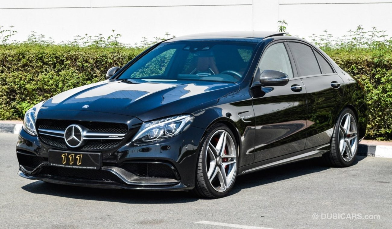 Mercedes-Benz C 63 AMG S / GCC Specifications