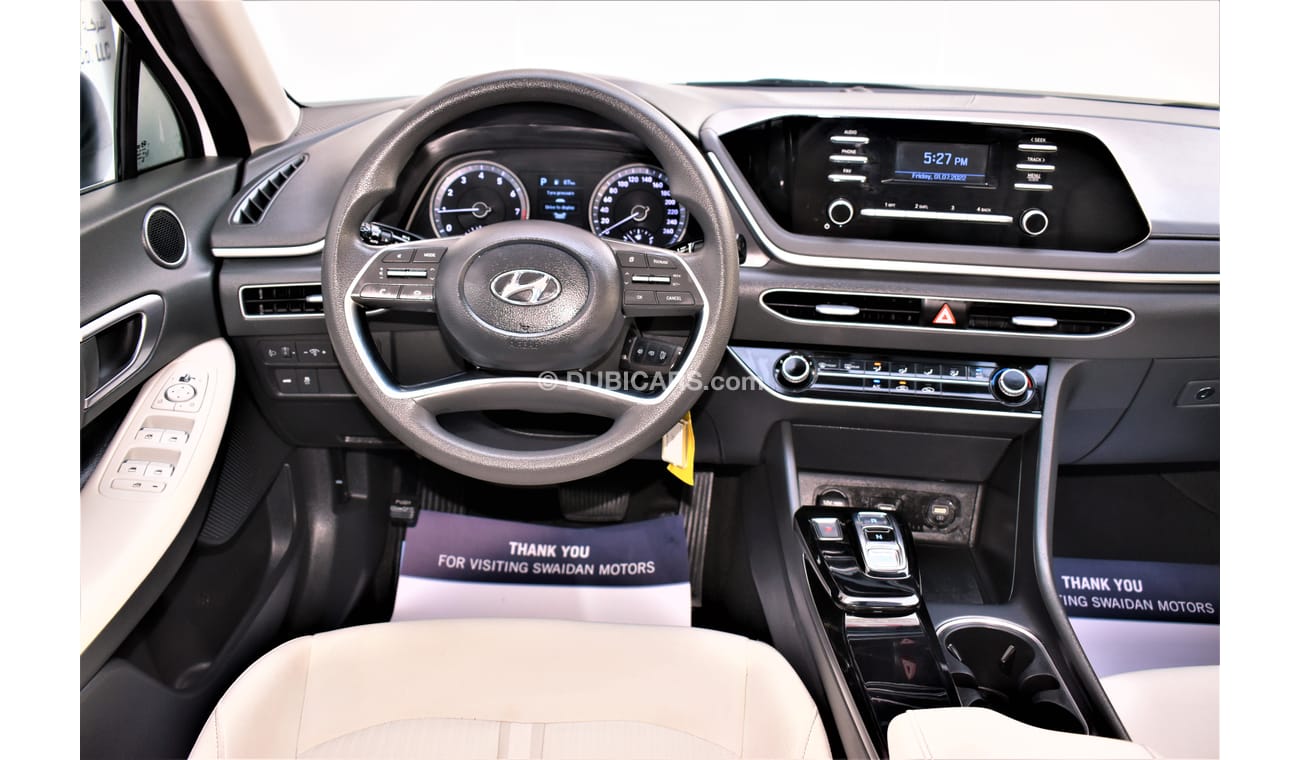 Hyundai Sonata AED 1039 PM | 2.4L GL GCC DEALER WARRANTY