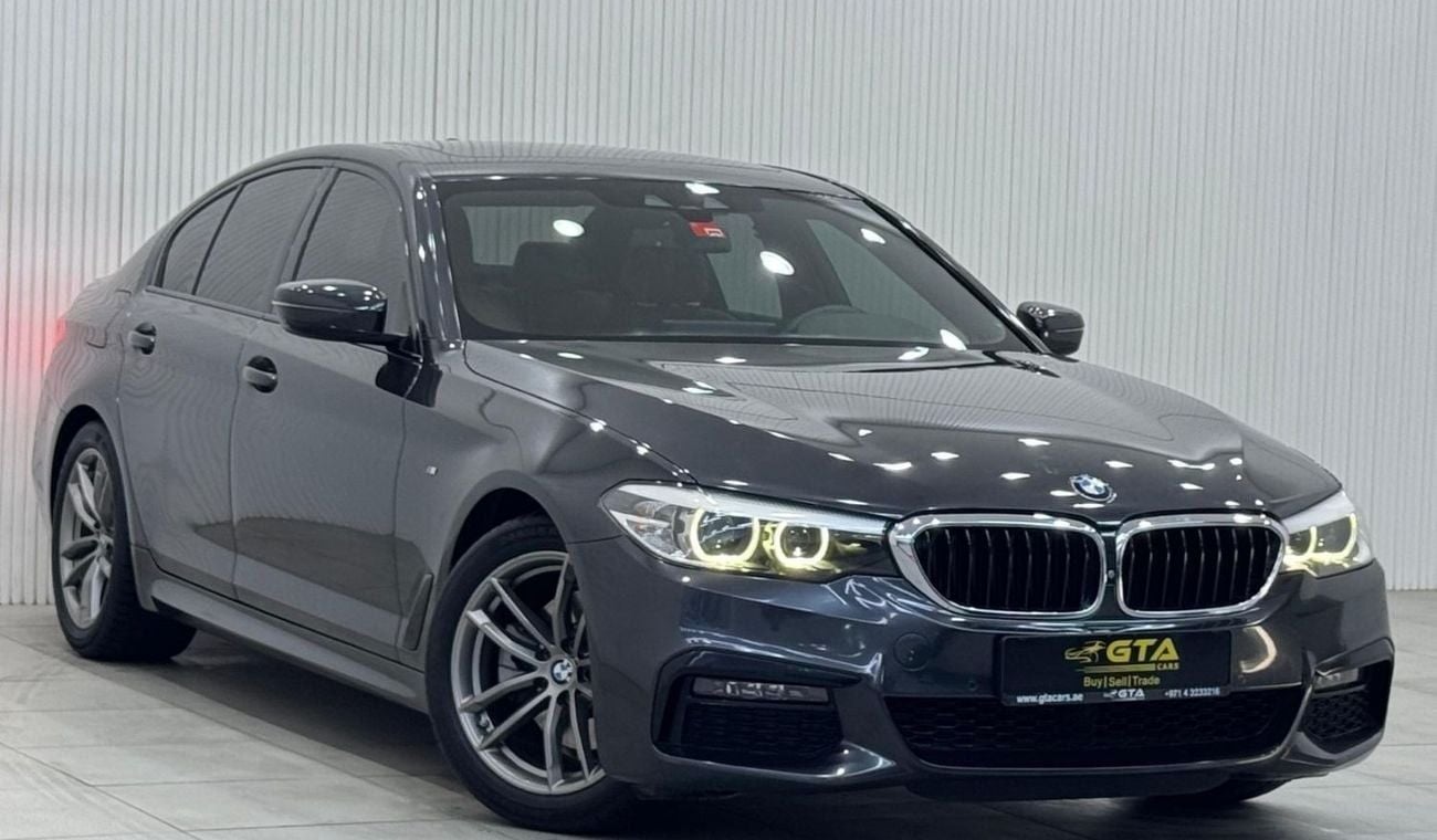 بي أم دبليو 520i 2019 BMW 520i M-Kit, Full BMW (AGMC) Service History, Warranty, Excellent Condition, GCC