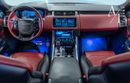 لاند روفر رينج روفر سبورت 2019 Range Rover SVR, Fully Loaded, Excellent Condition, Carbon Fibre Package, GCC Spec