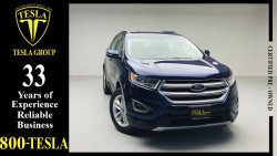 Ford Edge GCC / SEL LEATHER / AWD / 2016 / DEALER WARRANTY UNTIL 21/01/2022 / FSH / 1,034 DHS MONTHLY!!