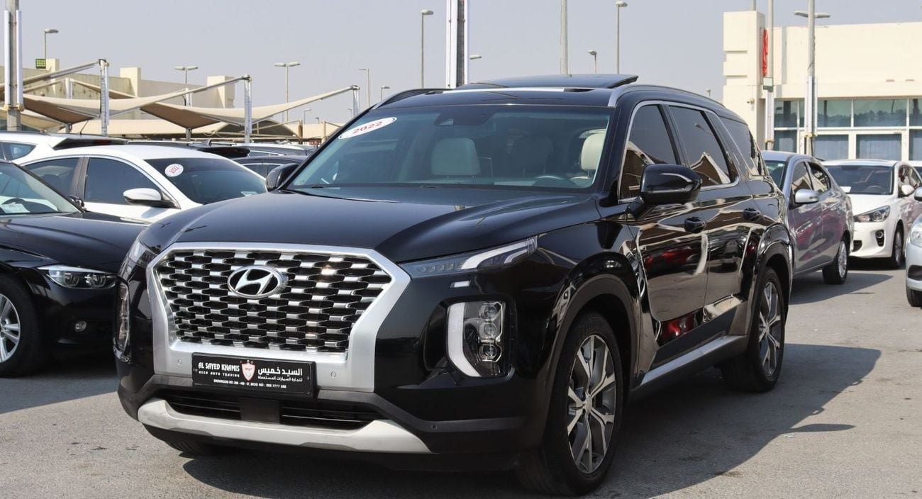 هيونداي باليساد هيونداى باليساد 2022 - خليجى -7 مقاعد -6سلندر- كاميرا 360 - سقف بانوراما -3.8L-   بحاله ممتازه