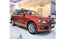 أودي Q5 Audi Q5 2014 Model!! in Red Color! GCC Specs