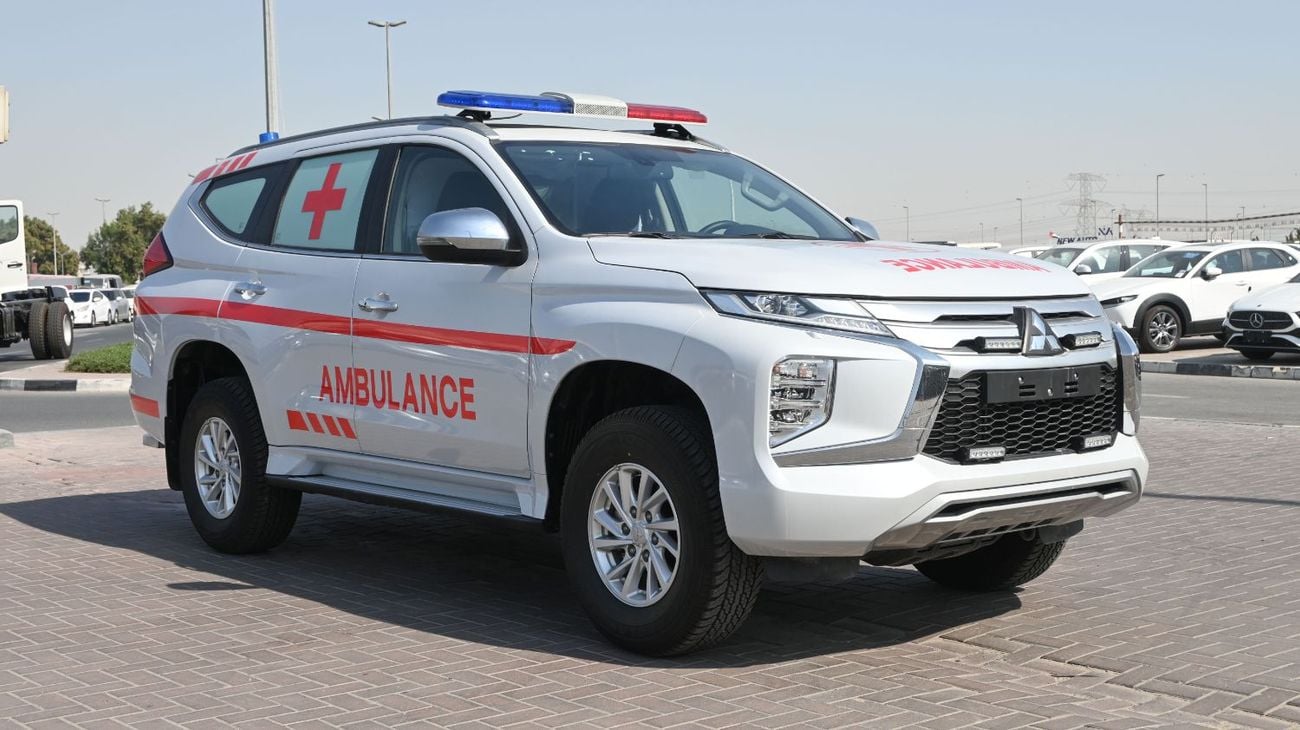 Mitsubishi Pajero MITSUBISHI PAJERO SPORT 2.5L  AMBULANCE 4WD A/T 7 SEATER (2023 MY)