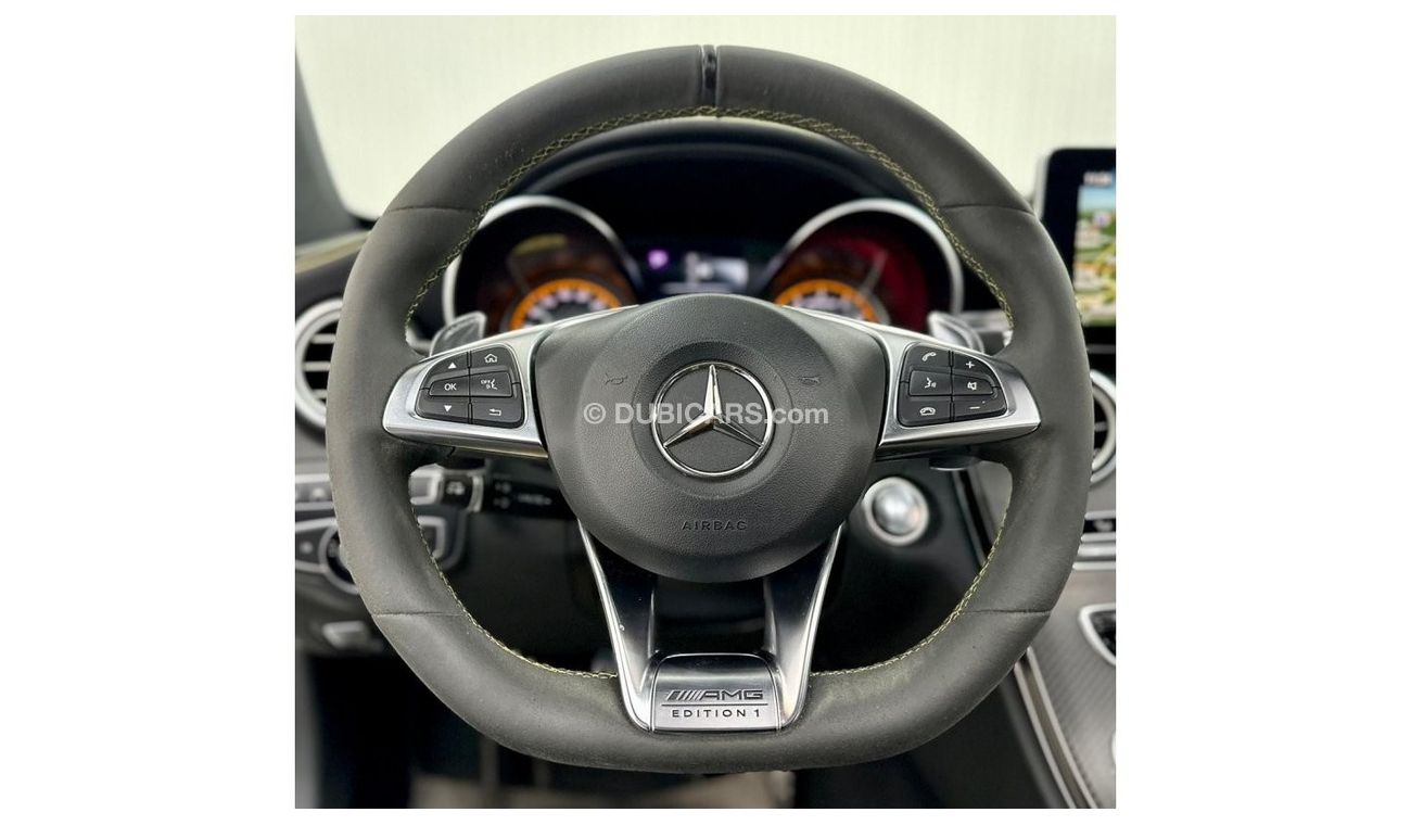 Mercedes-Benz C 63 Coupe 2017 Mercedes Benz C63s AMG, May 2024 AAA Warranty, Service History, Full Options, Low Kms, GCC