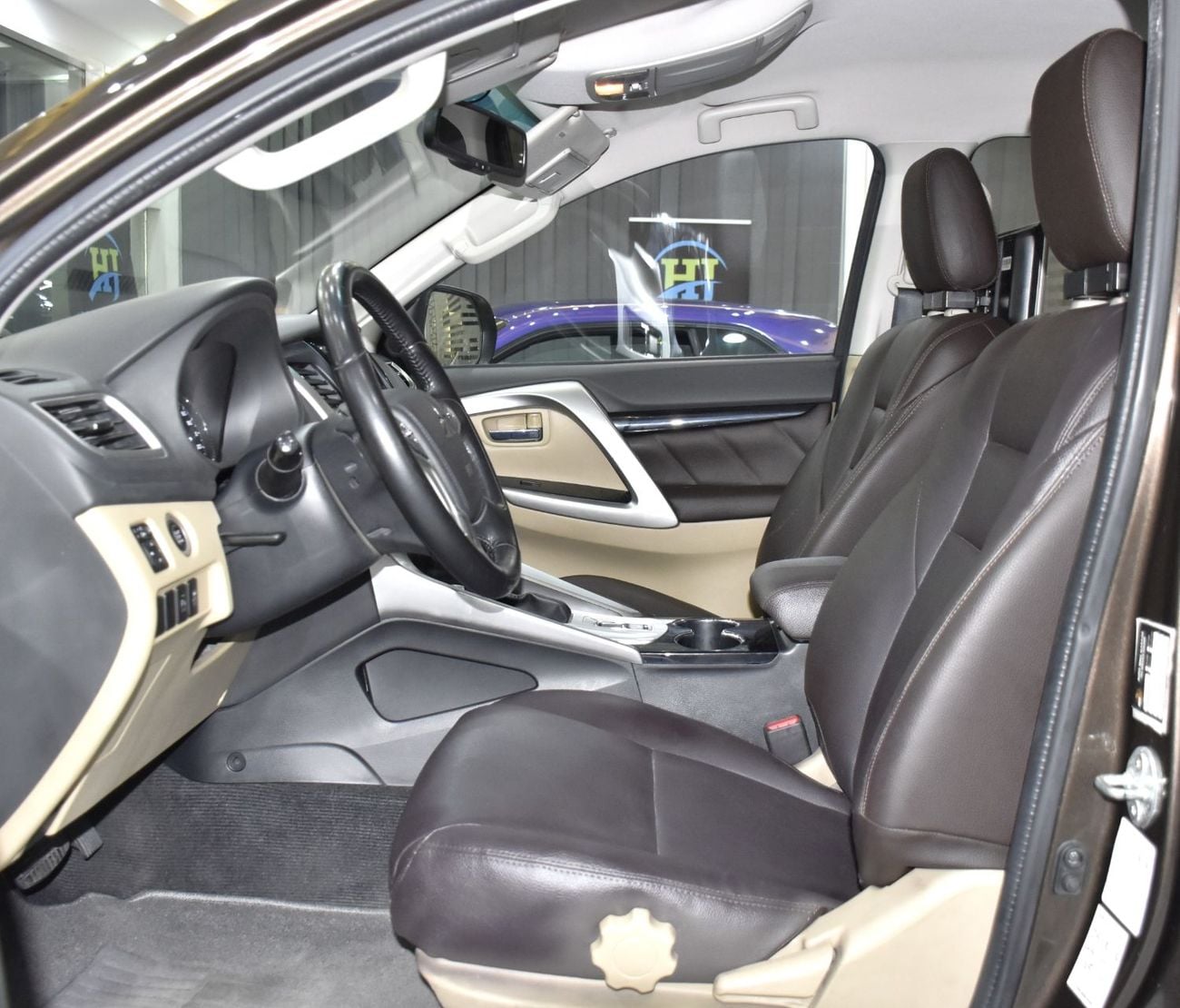 Mitsubishi Montero Sport GLS PREMIUM EXCELLENT DEAL for our Mitsubishi Montero Sport ( 2017 Model ) in Brown Color GCC Specs