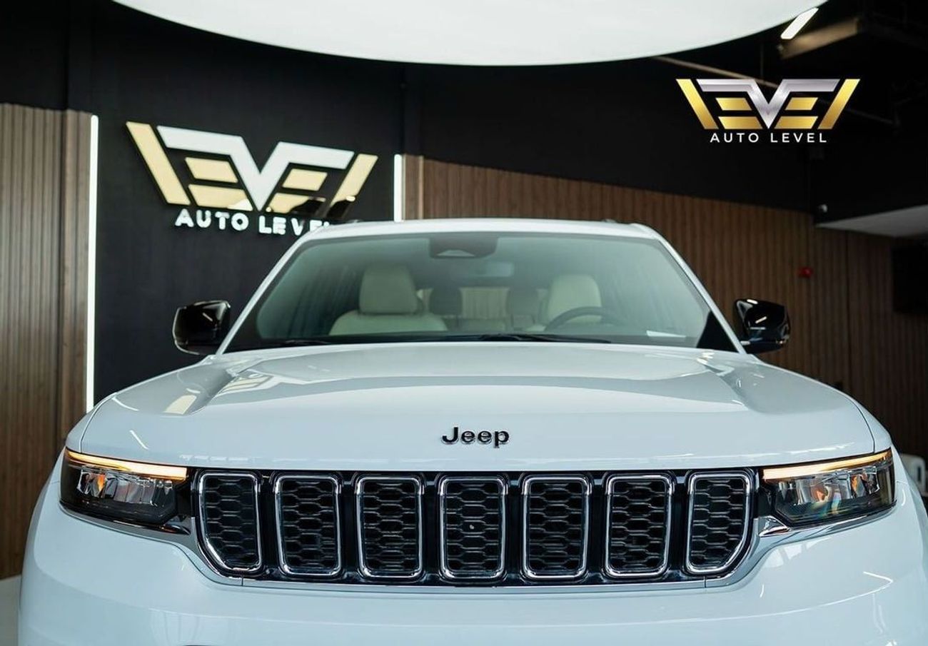 جيب جراند شيروكي L Limited 3.6L Jeep Grand Cherokee 2023 GCC 7 Seater - 7 Years Warranty + service contract