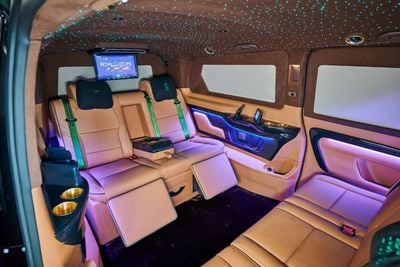 مرسيدس بنز V 300 “LES RACINES” – 1 Of 3 CONCEPT - Handcrafted by ROYAL CUSTOMS in Dubai