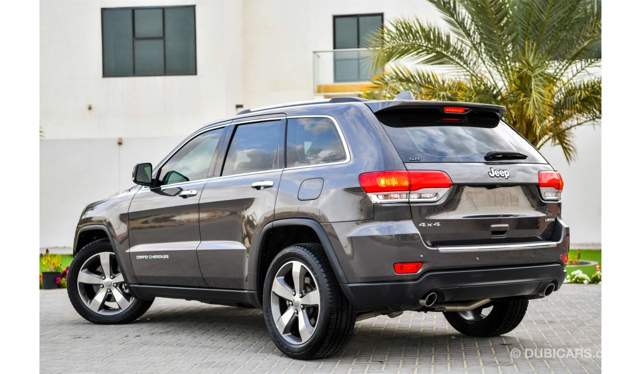 Jeep Grand Cherokee 5.7L V8 Limited - 2 Y Warranty! GCC - AED 2,089 Per Month 0% Downpayment