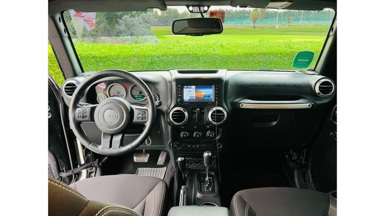 Jeep Wrangler JEEP WRANGLER SAHARA 2016 GCC ORGINAL PAINT