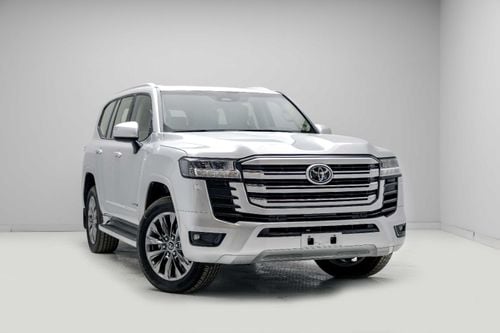 Toyota Land Cruiser GXR 3.5L - Silver Metallic Inside Beige | Export Only