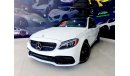 مرسيدس بنز C 63 AMG - 2018 - ORIGINAL PAINT UNDER WARRANTY