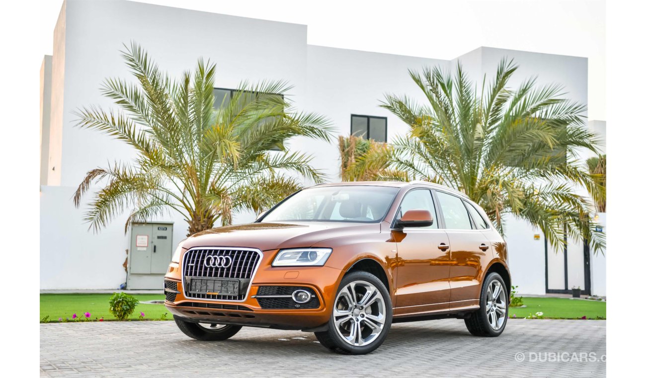 Audi Q5 S-line 84,000kms only - AED 1,645 Per Month - 0% DP