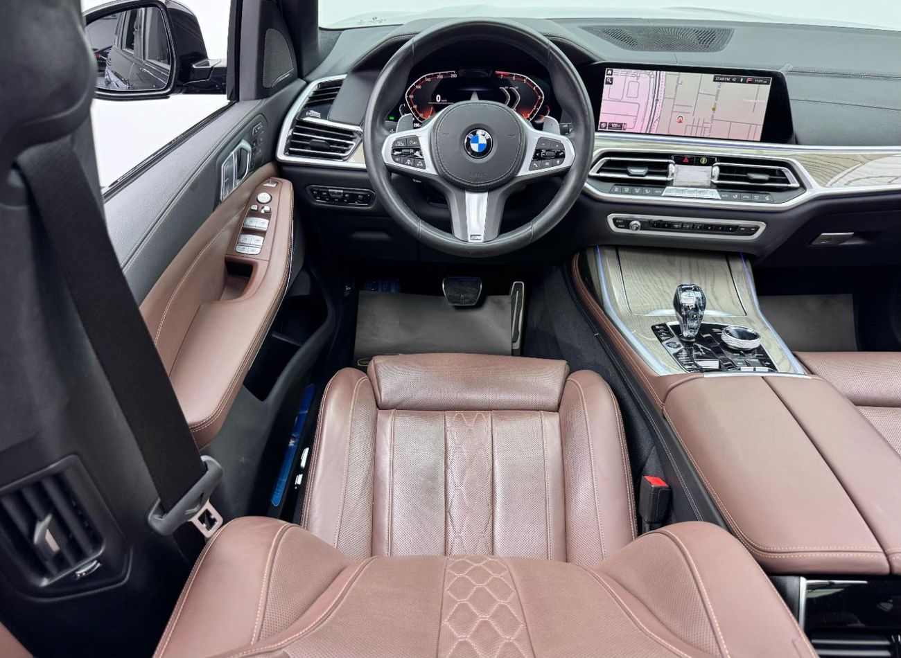 بي أم دبليو X7 XDrive40i 3.0L 2020 BMW X7 xDrive40i M-Sport, 2026 BMW Warranty + Service Pack, 7 Seater, Excellent 