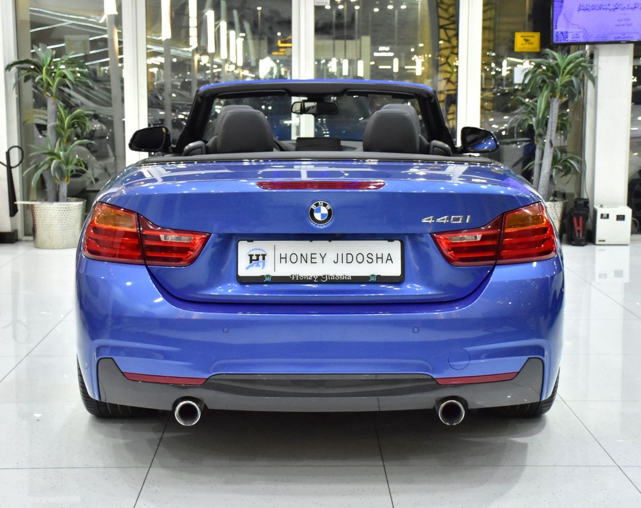 بي أم دبليو 440i EXCELLENT DEAL for our BMW 440i M-Kit Convertible ( 2017 Model ) in Blue Color GCC Specs
