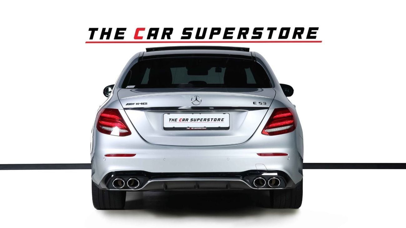 Mercedes-Benz E 53 AMG Std 3.0L 2019-MERCEDES BENZ E53 AMG-WARRANTY AND SERVICE CONTRACT AVAILABLE-FULL SERVICE HISTORY
