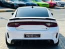 Dodge Charger SRT HELLCAT WIDEBODY SRT Hellcat 6.2L (707 HP) | Monthly AED 3130/- | 0% DP | Blindspot | Memory Sea
