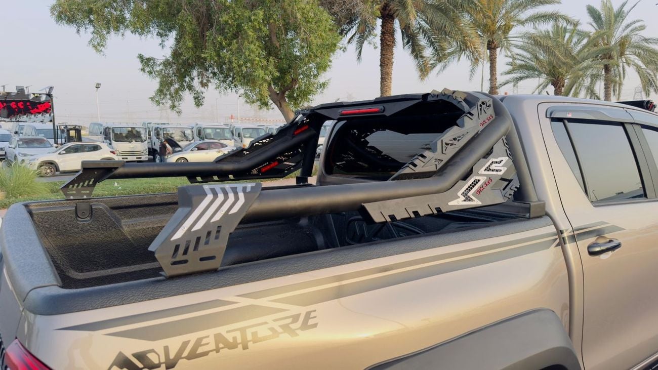 Toyota Hilux MODIFIED TO 2024 GR SPORT | AFTER MARKET SIDE FENDERS | 2.8L DIESEL | RHD | ELECTRIC SEAT | BACK CAM