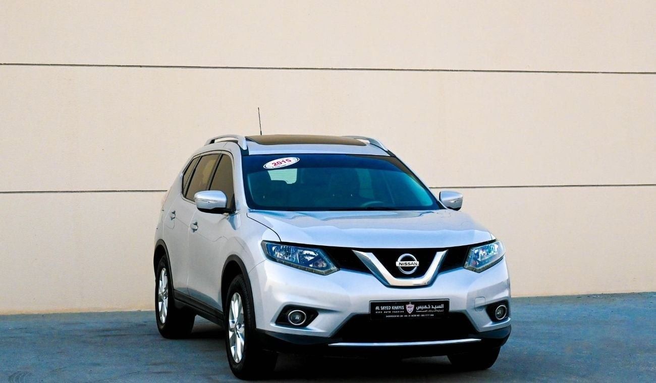 Nissan XTrail Nissan X-Trail 2015 GCC 4x4 in excellent condition, inside and out
