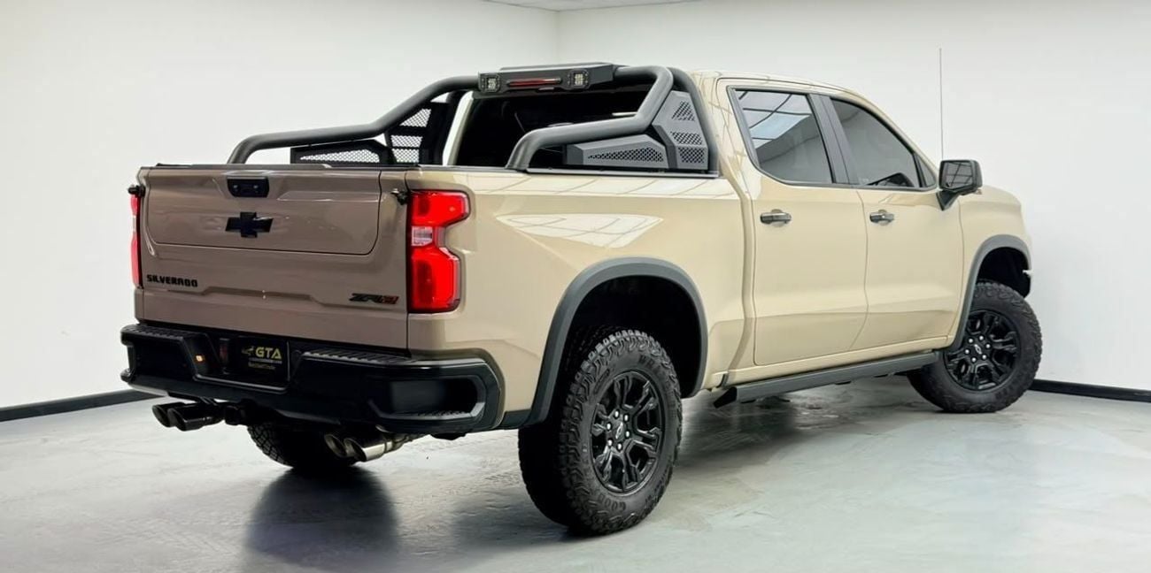 شيفروليه سيلفارادو 1500 CREW CAB ZR2 2023 Chevrolet Silverado ZR2, 09/2028 Chevrolet Warranty + Service Contract, Full