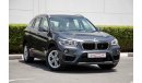 بي أم دبليو X1 2017 - GCC - 1665 AED/MONTHLY - BMW WARRANTY AND SERVICE TIL 03/2022