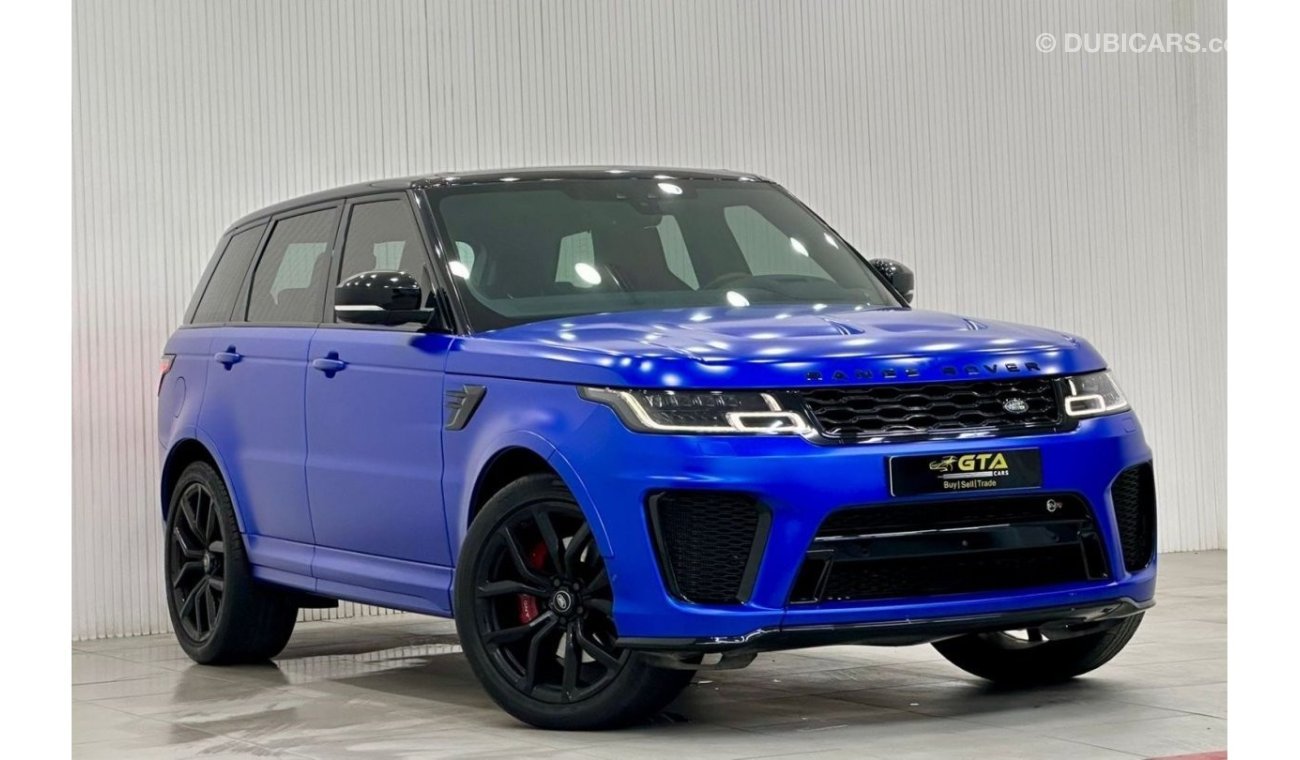 Land Rover Range Rover Sport SVR 2019 Range Rover Sport SVR, DEC 2025 Al Tayer Warranty, Full Service History, GCC