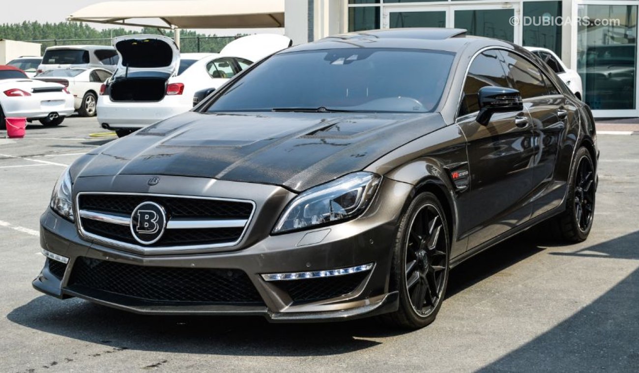 Mercedes-Benz CLS 63 AMG 2012 Convert BRABUS GCC Specification Very Clean Inside And Out Side Without Acceden