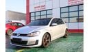 فولكس واجن جولف Volkswagen Golf GTI GCC V4 - Fully Loaded - Perfect Condition