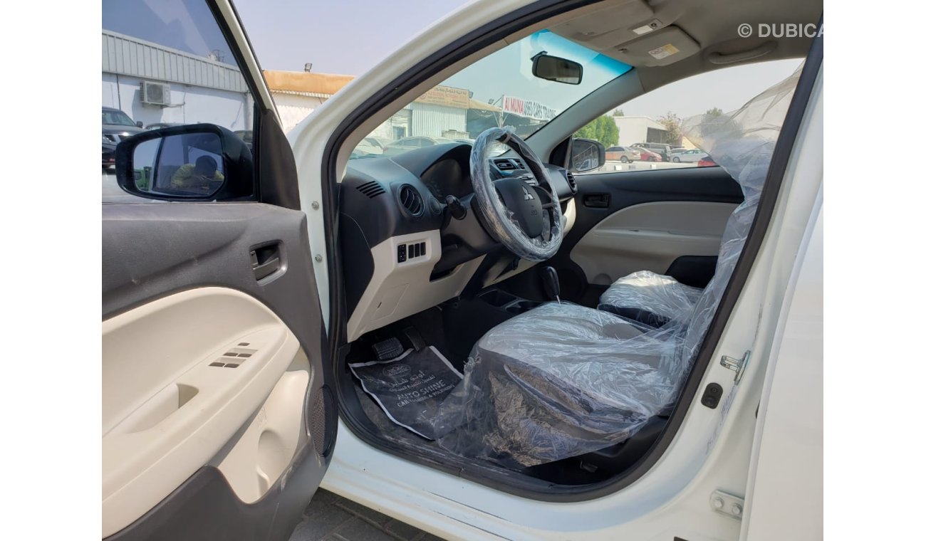 ميتسوبيشي اتراج 1.2L, 14" Alloy Rims, Air Conditioner, Fabric Seat, Xenon Headlights, Automatic Gear Box (LOT # 716)
