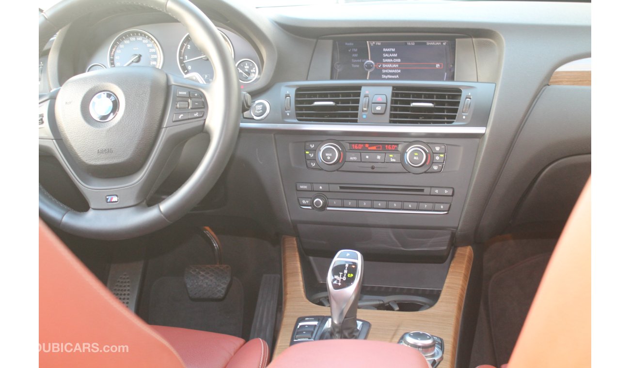BMW X3 2012 MODEL 3.5L FULL OPTION