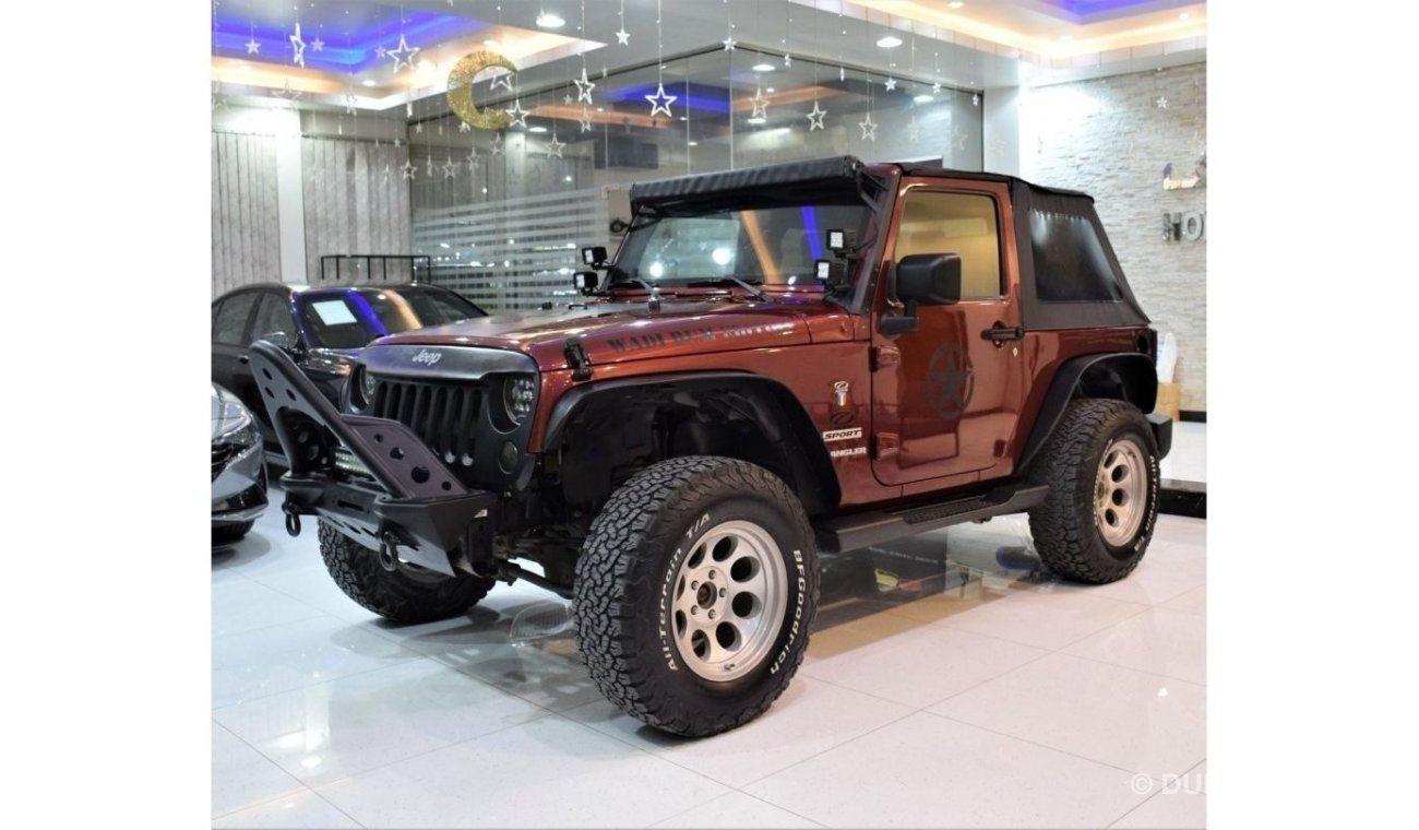 Jeep Wrangler EXCELLENT DEAL for our Jeep Wrangler Sport ( 2009 Model! ) in Red Color! GCC Specs