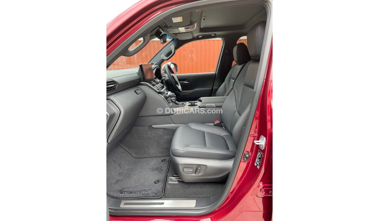 Toyota Land Cruiser 300 Series *2022* Maroon [Right Hand Drive] Sunroof V6 Diesel 4WD Automatic 7 Seats Leather & Electr