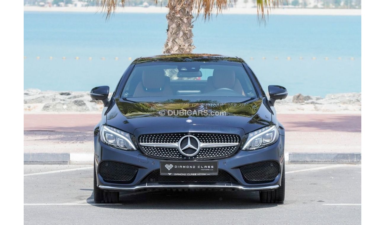Mercedes-Benz C 300 Coupe Mercedes C300 AMG Coupe Panoramic Full option  2017 GCC Under Warranty