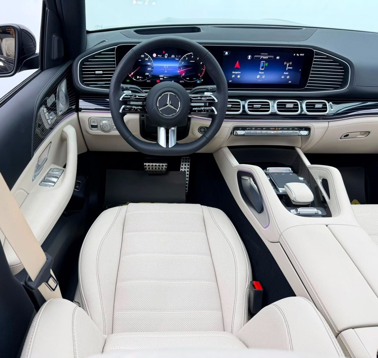 Mercedes Benz GLS580 4MATIC 2026 Mercedes Benz GLS580 AMG 4MATIC, 2030 MB Warranty + Service Pack, Delivery Kms, 7 Seater