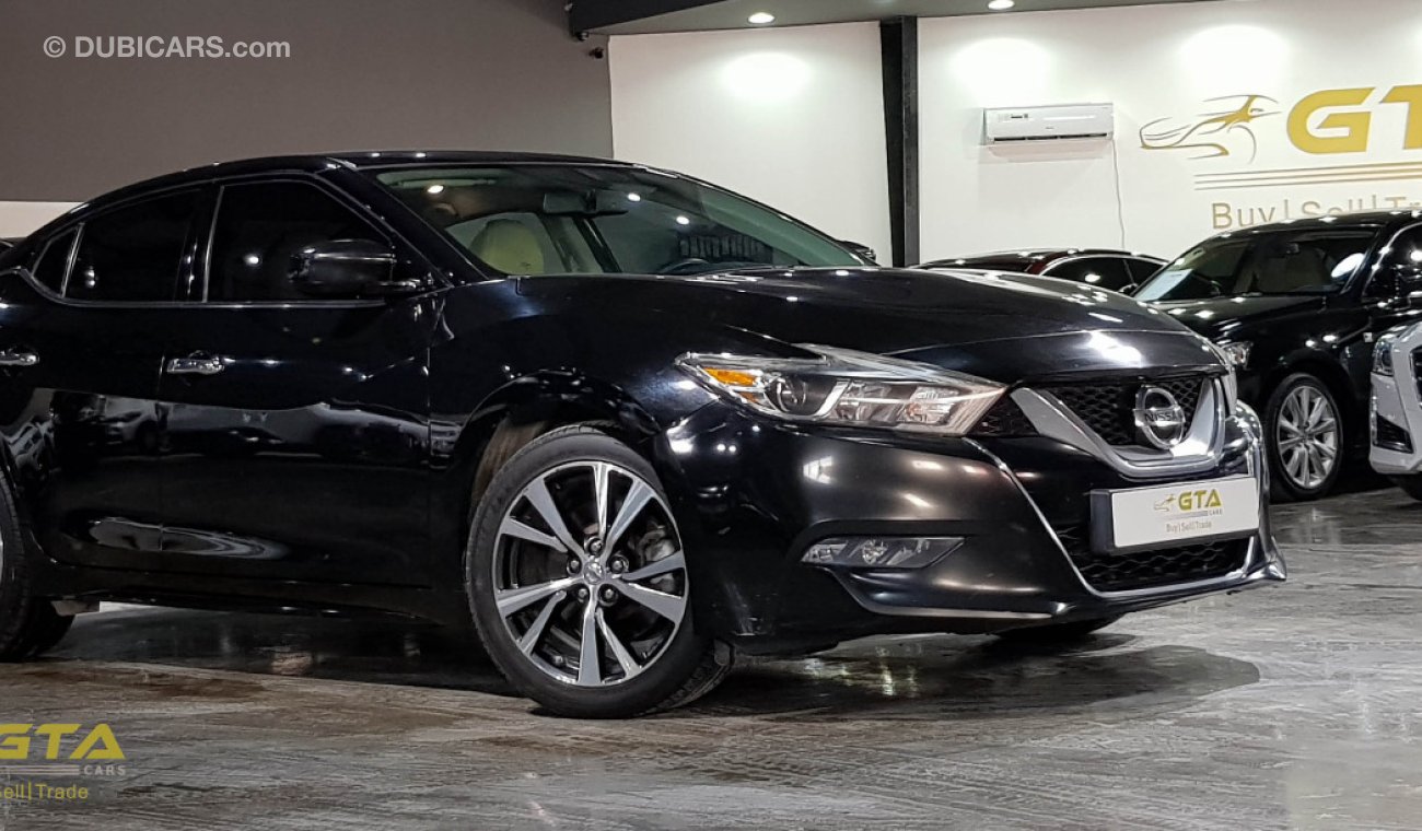 Nissan Maxima 2016 Nissan Maxima, Warranty, Full History, GCC