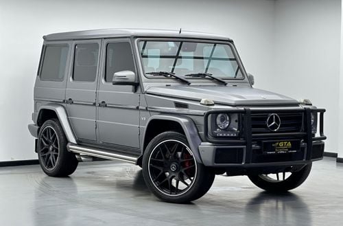 Mercedes-Benz G 500 Std 4.0L (422 HP) 2017 Mercedes-Benz G 500, wrapped in silver matt, Full Service History, GCC