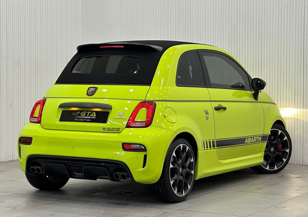 Fiat 500 Abarth 2022 Fiat Abarth Competizione Cabrio 1.4L Turbo, DEC 2026 Al Ghandi Warranty, Full Al Ghandi History