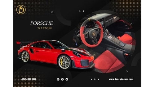 Porsche 911 GT2 RS | Brand New | GCC SPEC | WEISSACH PACKAGE | 2019 | Full Carbon Fiber