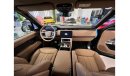 Land Rover Range Rover LAND ROVER VOGUE P530 HSE BLACK /TAN /GCC AL TAYER WARRANTY /23 RIMS