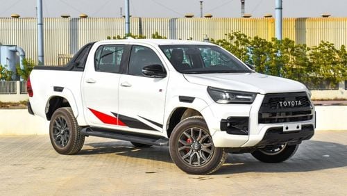 Toyota Hilux 2023 Toyota Hilux 4x4 DC 2.8 GR Sport D AT - White inside Black