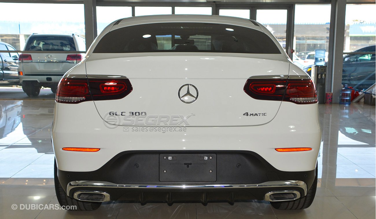 مرسيدس بنز GLC 300 COUPE ,  4MATIC GCC , 2020
