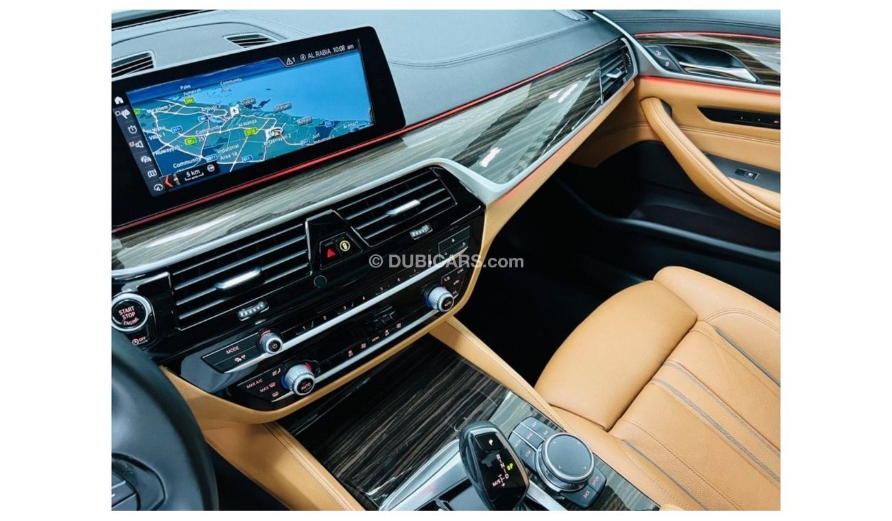 BMW 530i GCC .. FSH .. Original Paint .. Luxury Line .. Perfect Condition