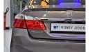 Honda Accord EXCELLENT DEAL for our Honda Accord ( 2016 Model ) in Brown Color GCC Specs