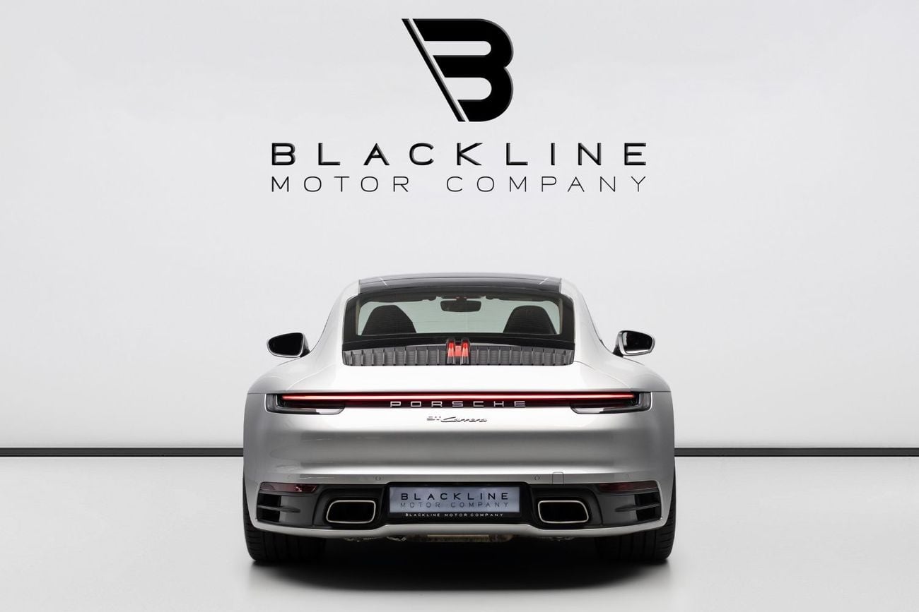 بورش 911 CARRERA BUY NOW, PAY 2027 | THE BLACKLINE STANDARD | 2027 Porsche Warranty, GCC