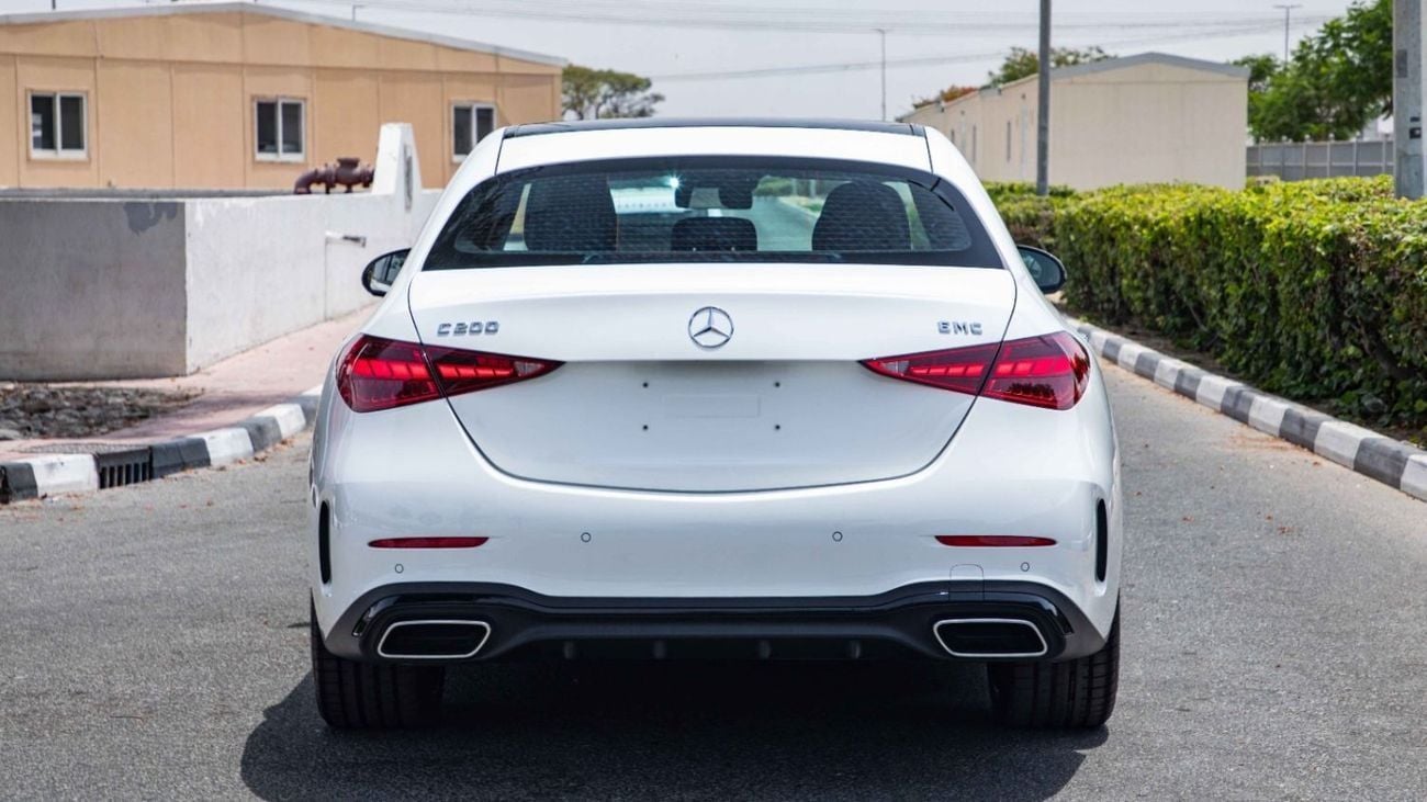 مرسيدس بنز C 200 AMG Night Package | 2026 | 5 Years Warranty | GCC Specs  For Local Registration +10%