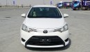 Toyota Yaris CERTIFIED VEHICLE WITH WARRANTY DELIVERY OPTION; YARIS SE (GCC SPECS)FOR SALE (CODE : 19567)